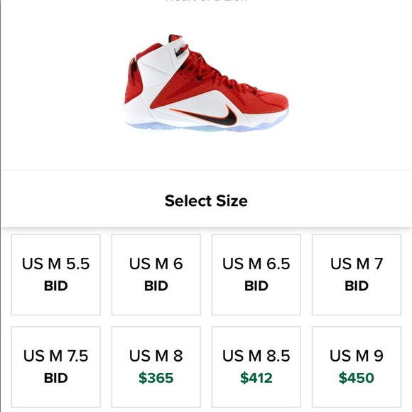 Nike Lebron 12 Heart Of A Lion - Picture 6 of 6